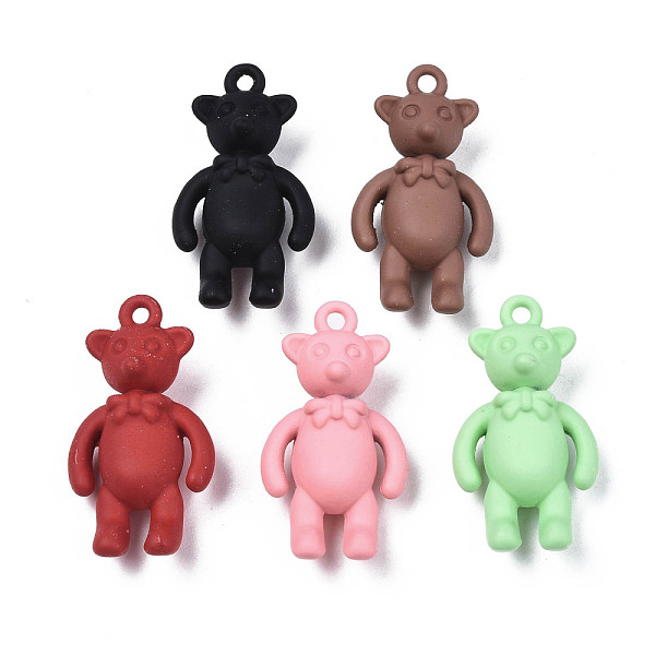 PandaHall Rack Plating Spray Painted Alloy Pendants, Cadmium Free & Nickel Free & Lead Free, Bear, Mixed Color, 25x14x8mm, Hole: 1.6mm Alloy..., Multicolor
PandaHall Rack Plating Spray Painted Alloy Pendants, Cadmium Free & Nickel Free & Lead Free, Bear, Mixed Color, 25x14x8mm, Hole: 1.6mm Alloy..., Multicolor