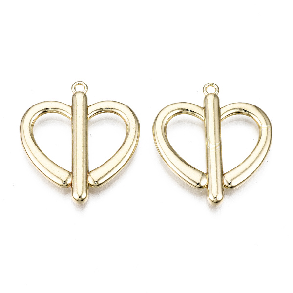 PandaHall Rack Plating Alloy Links Connectors, Cadmium Free & Lead Free, Heart, Light Gold, 31x27.5x3.5mm, Hole: 1.8mm Alloy Heart
PandaHall Rack Plating Alloy Links Connectors, Cadmium Free & Lead Free, Heart, Light Gold, 31x27.5x3.5mm, Hole: 1.8mm Alloy Heart