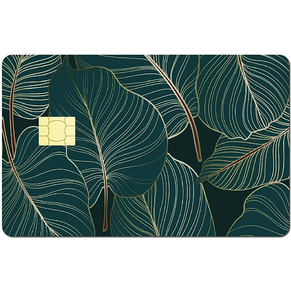 PandaHall PVC Plastic Waterproof Card Stickers, Self-adhesion Card Skin for Bank Card Decor, Rectangle, Leaf, 186.3x137.3mm Plastic Leaf
PandaHall PVC Plastic Waterproof Card Stickers, Self-adhesion Card Skin for Bank Card Decor, Rectangle, Leaf, 186.3x137.3mm Plastic Leaf