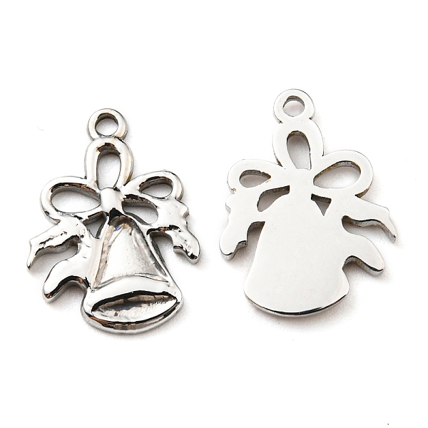 PandaHall 304 Stainless Steel Charms, Manual Polishing, Christmas Bell, Stainless Steel Color, 15x11.5x1.5mm, Hole: 1.2mm 304 Stainless...
PandaHall 304 Stainless Steel Charms, Manual Polishing, Christmas Bell, Stainless Steel Color, 15x11.5x1.5mm, Hole: 1.2mm 304 Stainless...