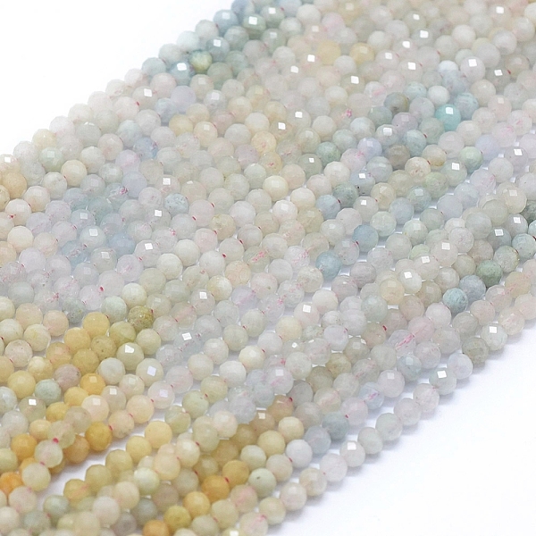 PandaHall Natural Morganite Strands, Faceted, Round, 4mm, Hole: 0.5mm, about 112pcs/strand, 15.35 inch(39cm) Morganite Round
PandaHall Natural Morganite Strands, Faceted, Round, 4mm, Hole: 0.5mm, about 112pcs/strand, 15.35 inch(39cm) Morganite Round