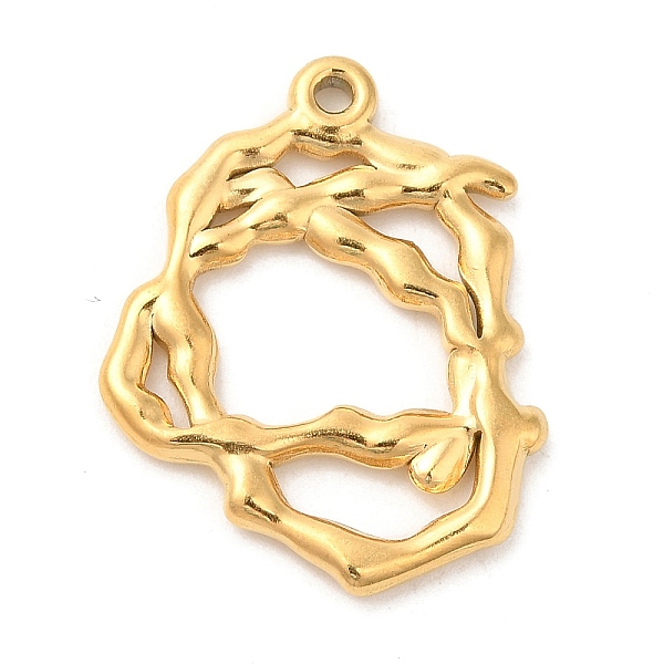 PandaHall Ion Plating(IP) 304 Stainless Steel Pendants, Irregular Charm, Golden, 25x19.5x2mm, Hole: 1.5mm 304 Stainless Steel Others
PandaHall Ion Plating(IP) 304 Stainless Steel Pendants, Irregular Charm, Golden, 25x19.5x2mm, Hole: 1.5mm 304 Stainless Steel Others