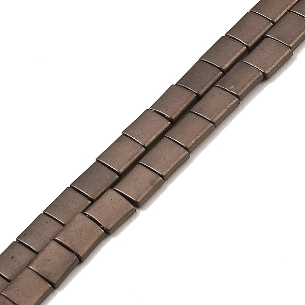 PandaHall Electroplated Frosted Non-magnetic Synthetic Hematite Beads Strands, Square, 2-Hole, Coffee Plated, 5x5x2mm, Hole: 0.8mm, about..., Brown
PandaHall Electroplated Frosted Non-magnetic Synthetic Hematite Beads Strands, Square, 2-Hole, Coffee Plated, 5x5x2mm, Hole: 0.8mm, about..., Brown