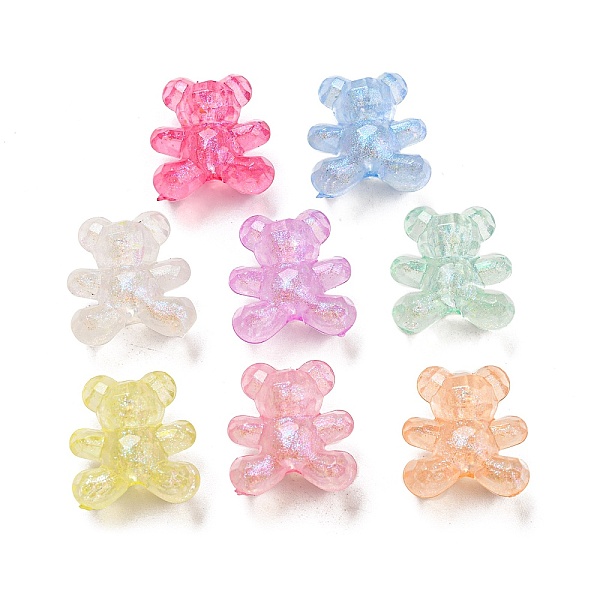 PandaHall Luminous Acrylic Beads, Glitter Pendants, Glow in the Dark, Bear, Mixed Color, 18.5x17x12mm, Hole: 2.2mm, about 306pcs/500g..., Multicolor
PandaHall Luminous Acrylic Beads, Glitter Pendants, Glow in the Dark, Bear, Mixed Color, 18.5x17x12mm, Hole: 2.2mm, about 306pcs/500g..., Multicolor