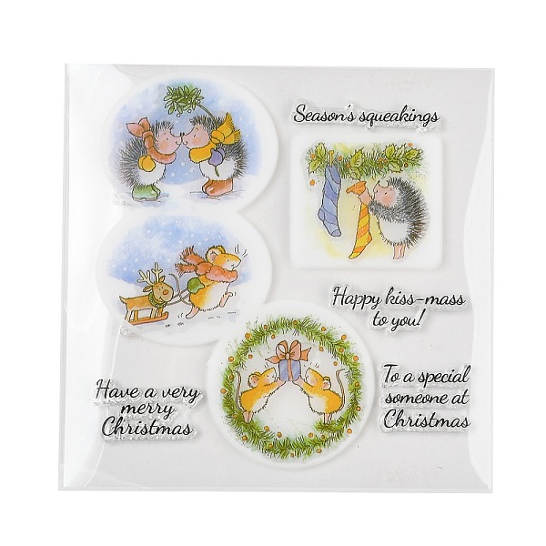 PandaHall Christmas Plastic Stamps, for DIY Scrapbooking, Photo Album Decorative, Cards Making, Stamp Sheets, Colorful, 160x160x3mm Plastic
PandaHall Christmas Plastic Stamps, for DIY Scrapbooking, Photo Album Decorative, Cards Making, Stamp Sheets, Colorful, 160x160x3mm Plastic