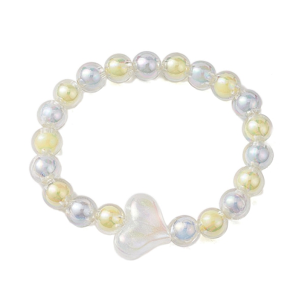 PandaHall AB Color Round Acrylic Beaded Stretch Bracelets, Heart Bracelets for Women, Yellow, Cornflower Blue, Inner Diameter: 2 inch(5.2cm)..., Multicolor
PandaHall AB Color Round Acrylic Beaded Stretch Bracelets, Heart Bracelets for Women, Yellow, Cornflower Blue, Inner Diameter: 2 inch(5.2cm)..., Multicolor