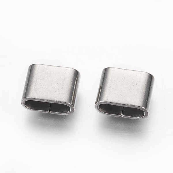 PandaHall 201 Stainless Steel Slide Charms, Oval, Stainless Steel Color, 9x12x6mm, Hole: 4x9.5mm 201 Stainless Steel Oval
PandaHall 201 Stainless Steel Slide Charms, Oval, Stainless Steel Color, 9x12x6mm, Hole: 4x9.5mm 201 Stainless Steel Oval