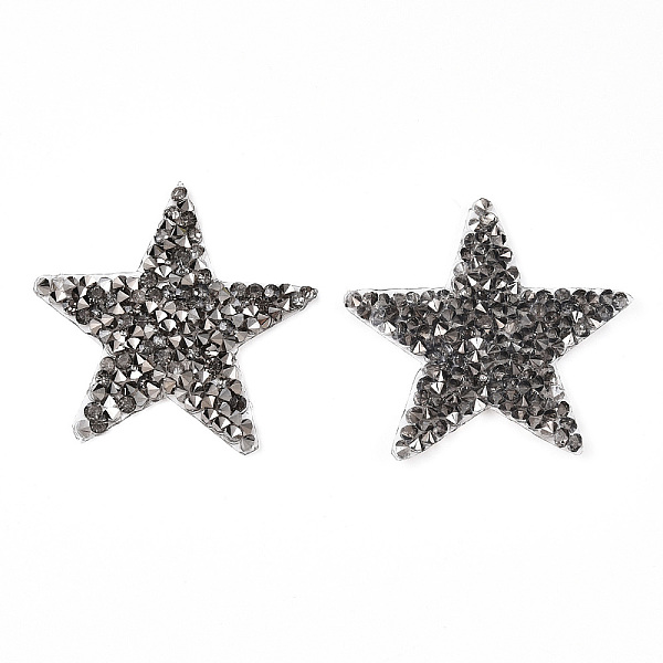 PandaHall Star Glitter Hotfix Rhinestone, Iron on Patches, Dress Shoes Garment Decoration, Black Diamond, 46x46x2.5mm Resin Rhinestone Star..., Gray
PandaHall Star Glitter Hotfix Rhinestone, Iron on Patches, Dress Shoes Garment Decoration, Black Diamond, 46x46x2.5mm Resin Rhinestone Star..., Gray