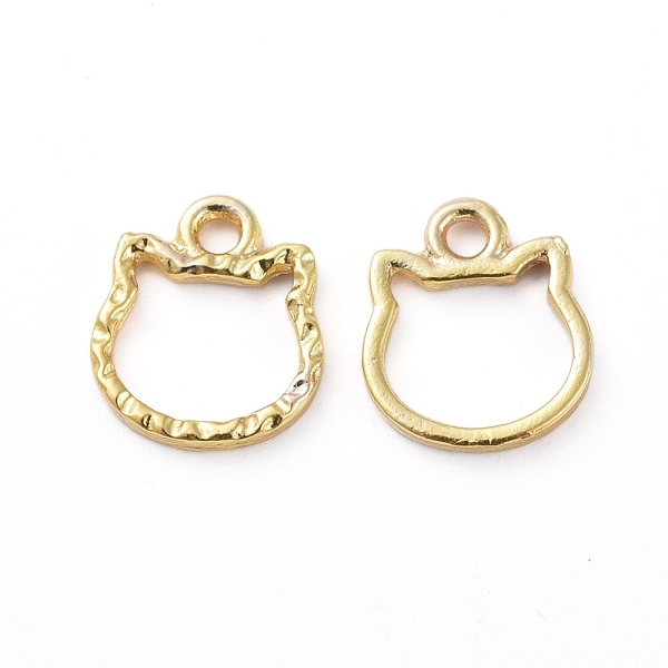 PandaHall Zinc Alloy Open Back Bezel Pendants, For DIY UV Resin, Epoxy Resin, Pressed Flower Jewelry, Cat Shape, Golden, 11.5x10x1.5mm, Hole...
PandaHall Zinc Alloy Open Back Bezel Pendants, For DIY UV Resin, Epoxy Resin, Pressed Flower Jewelry, Cat Shape, Golden, 11.5x10x1.5mm, Hole...