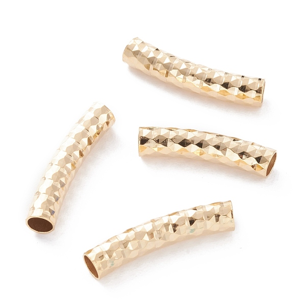 PandaHall Brass Tube Beads, Long-Lasting Plated, Curved Beads, Tube, Real 24K Gold Plated, 20x4mm, Hole: 3mm Brass Tube
PandaHall Brass Tube Beads, Long-Lasting Plated, Curved Beads, Tube, Real 24K Gold Plated, 20x4mm, Hole: 3mm Brass Tube