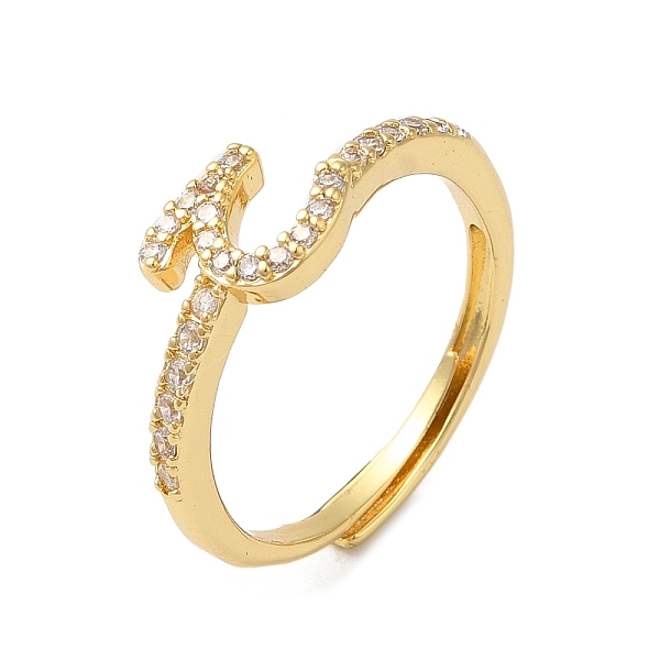 PandaHall Rack Plating Brass Cubic Zirconia Arabic Letters Adjustable Rings for Women, Cadmium Free & Lead Free, Long-Lasting Plated, Real..., Clear
PandaHall Rack Plating Brass Cubic Zirconia Arabic Letters Adjustable Rings for Women, Cadmium Free & Lead Free, Long-Lasting Plated, Real..., Clear