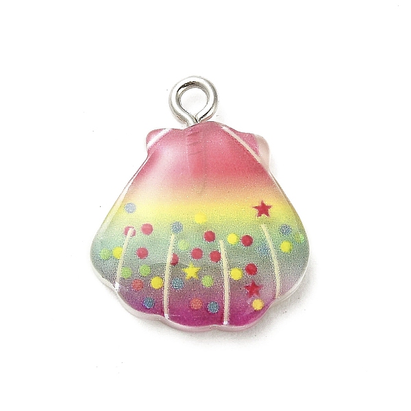 PandaHall Translucent Resin Pendants, Animals Charms with Platinum Plated Iron Loops, Shell Shape, 20.5x17x3.5mm, Hole: 1.7mm Resin Shell...
PandaHall Translucent Resin Pendants, Animals Charms with Platinum Plated Iron Loops, Shell Shape, 20.5x17x3.5mm, Hole: 1.7mm Resin Shell...
