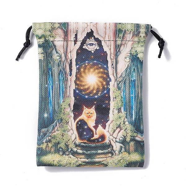 PandaHall Velvet Jewelry Drawstring Pouches, Rectangle Gift Bags for Tartot Cards Storage, Fox Pattern, 18x14cm Velvet Fox
PandaHall Velvet Jewelry Drawstring Pouches, Rectangle Gift Bags for Tartot Cards Storage, Fox Pattern, 18x14cm Velvet Fox