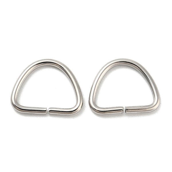 PandaHall 304 Stainless Steel D Rings, Buckle Clasps, For Webbing, Strapping Bags, Garment Accessories, Stainless Steel Color, 12x15x1.5mm...
PandaHall 304 Stainless Steel D Rings, Buckle Clasps, For Webbing, Strapping Bags, Garment Accessories, Stainless Steel Color, 12x15x1.5mm...