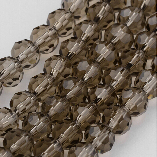 PandaHall Transparent Glass Bead Strands, Imitate Austrian Crystal, Faceted(32 Facets), Round, Gray, 8mm, Hole: 1mm, about 65~67pcs/strand...
PandaHall Transparent Glass Bead Strands, Imitate Austrian Crystal, Faceted(32 Facets), Round, Gray, 8mm, Hole: 1mm, about 65~67pcs/strand...