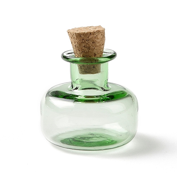 PandaHall Miniature Glass Bottles, with Cork Stoppers, Empty Wishing Bottles, for Dollhouse Accessories, Jewelry Making, Lime Green, 23x20mm...
PandaHall Miniature Glass Bottles, with Cork Stoppers, Empty Wishing Bottles, for Dollhouse Accessories, Jewelry Making, Lime Green, 23x20mm...