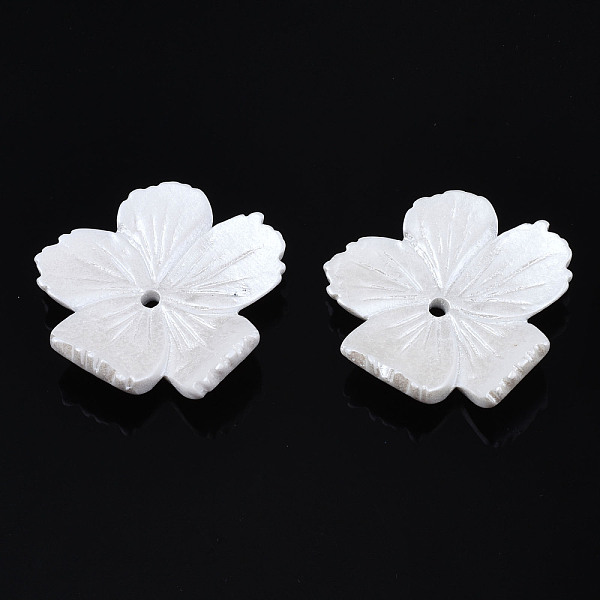 PandaHall Opaque Resin Bead Caps, 5-Petal, Flower, White, 29x30x7mm, Hole: 2mm Resin White
PandaHall Opaque Resin Bead Caps, 5-Petal, Flower, White, 29x30x7mm, Hole: 2mm Resin White