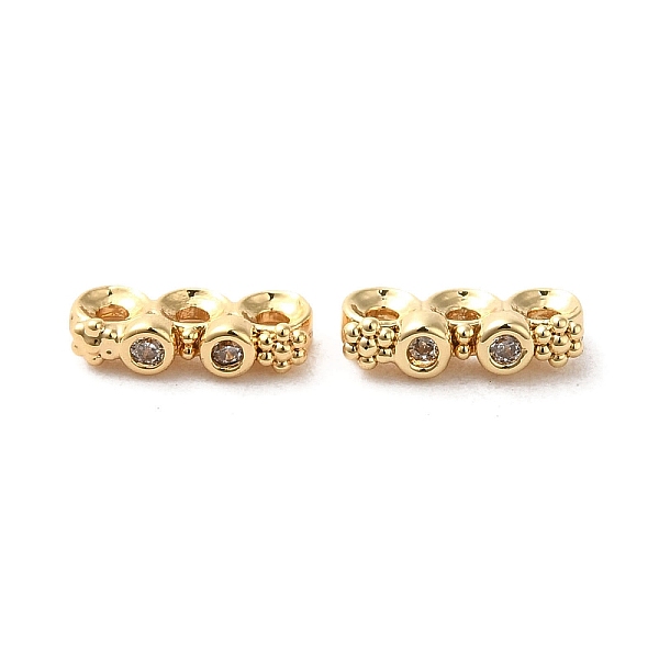 PandaHall Brass Micro Pave Clear Cubic Zirconia Slide Charms, Flower & Flat Round, Real 18K Gold Plated, 4x9.5x2.5mm, Hole: 1.2mm...
PandaHall Brass Micro Pave Clear Cubic Zirconia Slide Charms, Flower & Flat Round, Real 18K Gold Plated, 4x9.5x2.5mm, Hole: 1.2mm...