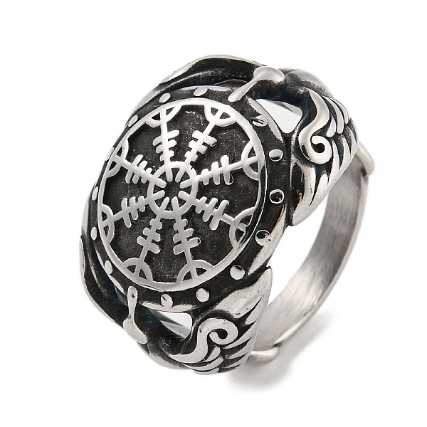 PandaHall 304 Stainless Steel Ring, Snowflake, Inner Diameter: 19mm 304 Stainless Steel Snowflake
PandaHall 304 Stainless Steel Ring, Snowflake, Inner Diameter: 19mm 304 Stainless Steel Snowflake