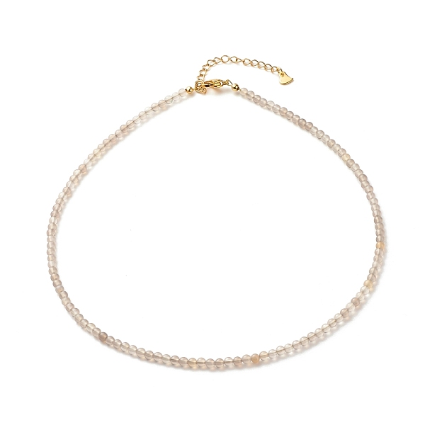 PandaHall Natural Grey Agate Beaded Necklaces for Women, with 304 Stainless Steel Lobster Claw Clasps, Round, 18.31 inch(46.5cm), Beads...
PandaHall Natural Grey Agate Beaded Necklaces for Women, with 304 Stainless Steel Lobster Claw Clasps, Round, 18.31 inch(46.5cm), Beads...