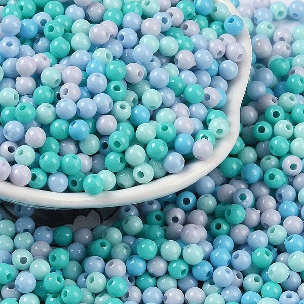 PandaHall Opaque Acrylic Beads, Round, Dark Turquoise, 4mm, Hole: 1.2mm Acrylic Round
PandaHall Opaque Acrylic Beads, Round, Dark Turquoise, 4mm, Hole: 1.2mm Acrylic Round