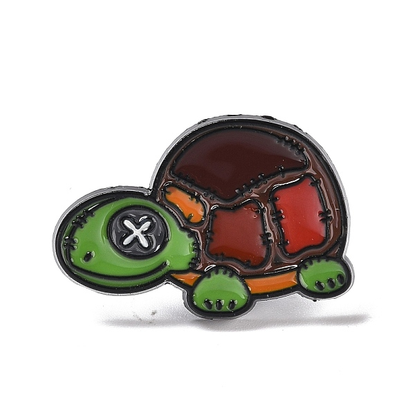 PandaHall Tortoise Enamel Pin, Animal Alloy Badge for Backpack Clothing, Electrophoresis Black, Colorful, 18x27x2mm, Pin: 1mm Alloy+Enamel
PandaHall Tortoise Enamel Pin, Animal Alloy Badge for Backpack Clothing, Electrophoresis Black, Colorful, 18x27x2mm, Pin: 1mm Alloy+Enamel