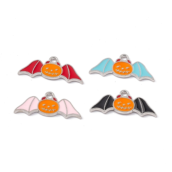 PandaHall Alloy Enamel Pendants, Bat Charm, Platinum, Mixed Color, 11x26x1.5mm, Hole: 1.8mm Alloy+Enamel Bat Multicolor
PandaHall Alloy Enamel Pendants, Bat Charm, Platinum, Mixed Color, 11x26x1.5mm, Hole: 1.8mm Alloy+Enamel Bat Multicolor