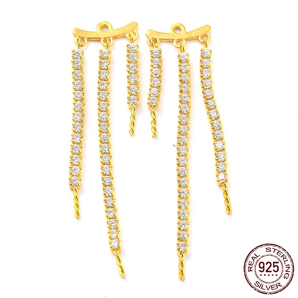 PandaHall Chains Tassel 925 Sterling Silver Micro Pave Cubic Zirconia Peg Bails, for Half Drilled Beads, with S925 Stamp, Real 18K Gold...
PandaHall Chains Tassel 925 Sterling Silver Micro Pave Cubic Zirconia Peg Bails, for Half Drilled Beads, with S925 Stamp, Real 18K Gold...