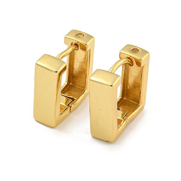 PandaHall Rack Plating Brass Hoop Earring, Cadmium Free & Lead Free, Long-Lasting Plated, Rectangle, Real 18K Gold Plated, 15x5mm Brass...
PandaHall Rack Plating Brass Hoop Earring, Cadmium Free & Lead Free, Long-Lasting Plated, Rectangle, Real 18K Gold Plated, 15x5mm Brass...