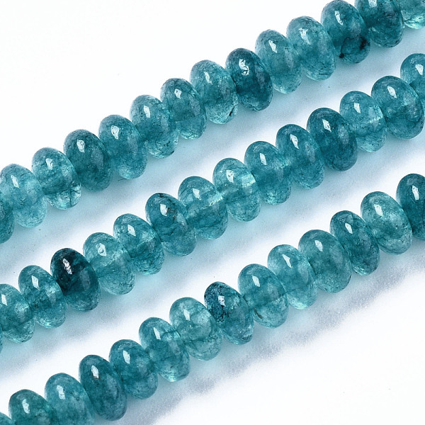 PandaHall Natural Aquamarine Beads Strands, Dyed, Rondelle, 4~5x2mm, Hole: 0.8mm, about 155~160pcs/strand, 14.96~15.35 inch(38~39cm)...
PandaHall Natural Aquamarine Beads Strands, Dyed, Rondelle, 4~5x2mm, Hole: 0.8mm, about 155~160pcs/strand, 14.96~15.35 inch(38~39cm)...