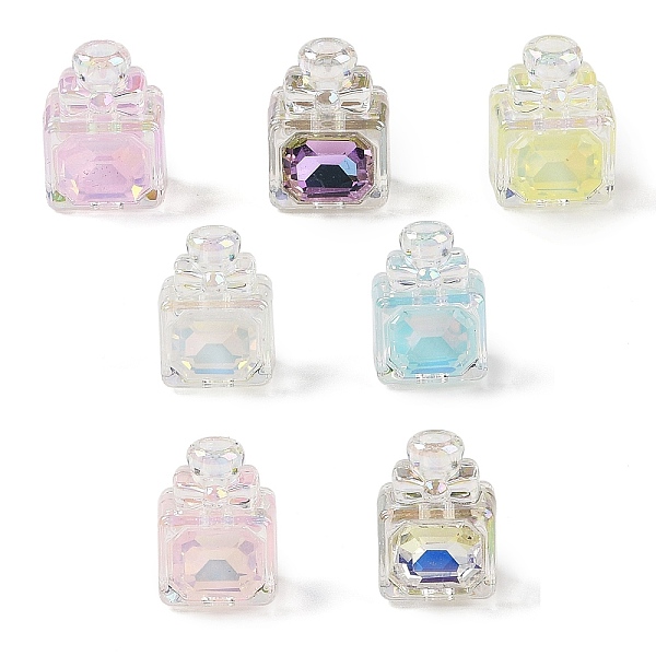 PandaHall Transparent Acrylic with Rhinestone Beads, Perfume Bottle, Mixed Color, 18.5x13.5x13mm, Hole: 3.5mm Acrylic Bottle Multicolor
PandaHall Transparent Acrylic with Rhinestone Beads, Perfume Bottle, Mixed Color, 18.5x13.5x13mm, Hole: 3.5mm Acrylic Bottle Multicolor