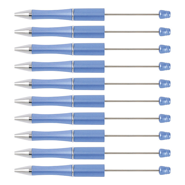 PandaHall ABS Plastic Ball-Point Pen, Baking Paint Beadable Pen, for DIY Personalized Pen with Jewelry Bead, Light Steel Blue, 147x11.5mm...
PandaHall ABS Plastic Ball-Point Pen, Baking Paint Beadable Pen, for DIY Personalized Pen with Jewelry Bead, Light Steel Blue, 147x11.5mm...