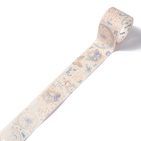 PandaHall Laser Paper Decorative Adhesive Tapes, for DIY Scrapbooking, Craft, Arts, Insect Pattern, 30mm, about 3m/roll Paper Insects Orange
PandaHall Laser Paper Decorative Adhesive Tapes, for DIY Scrapbooking, Craft, Arts, Insect Pattern, 30mm, about 3m/roll Paper Insects Orange