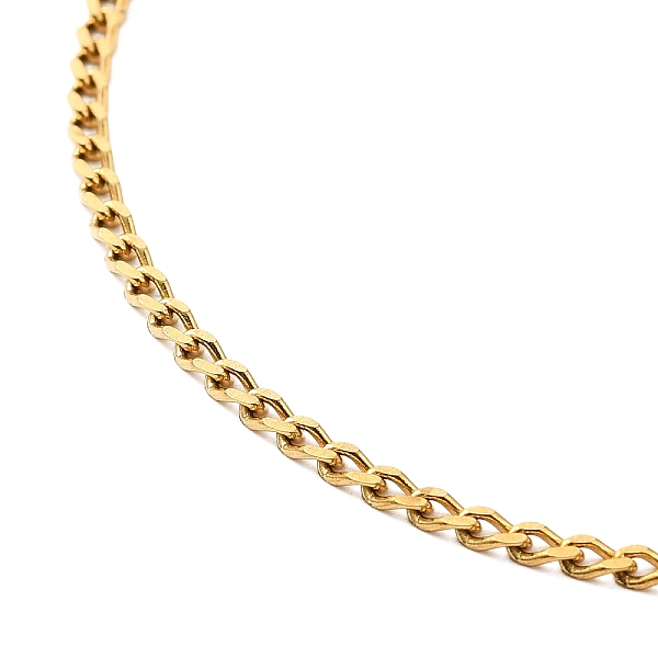 PandaHall Ion Plating(IP) 304 Stainless Steel Curb Chain Necklace, for Beadable Necklace Making, Golden, 17.95 inch(45.6cm) 304 Stainless...
PandaHall Ion Plating(IP) 304 Stainless Steel Curb Chain Necklace, for Beadable Necklace Making, Golden, 17.95 inch(45.6cm) 304 Stainless...