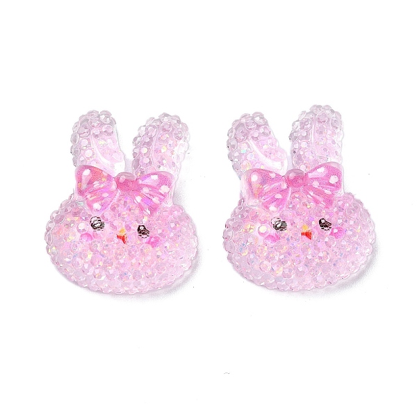 PandaHall Transparent Epoxy Resin Decoden Cabochons, with Paillettes, Rabbit, Hot Pink, 21.5x17x6mm Epoxy Resin Rabbit
PandaHall Transparent Epoxy Resin Decoden Cabochons, with Paillettes, Rabbit, Hot Pink, 21.5x17x6mm Epoxy Resin Rabbit