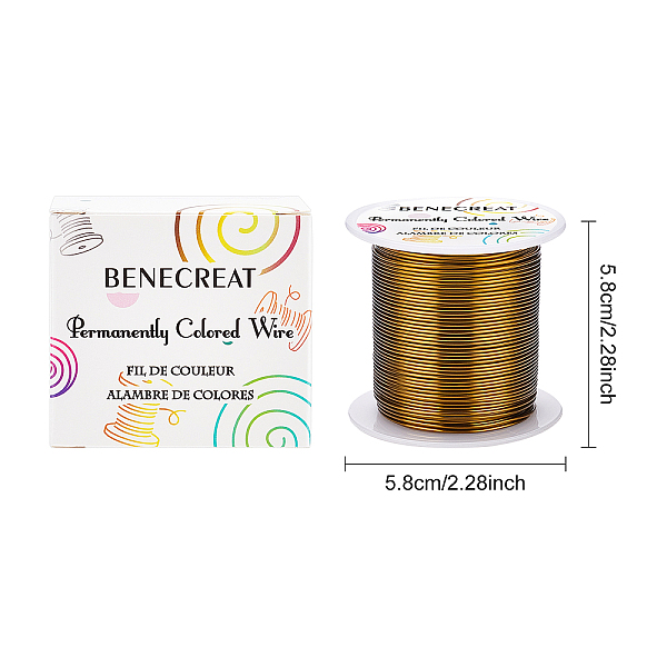 PandaHall Round Copper Wire, for Wire Wrapped Jewelry Making, Antique Bronze, 18 Gauge, 1mm, about 98.42 Feet(30m)/roll Copper Round
PandaHall Round Copper Wire, for Wire Wrapped Jewelry Making, Antique Bronze, 18 Gauge, 1mm, about 98.42 Feet(30m)/roll Copper Round