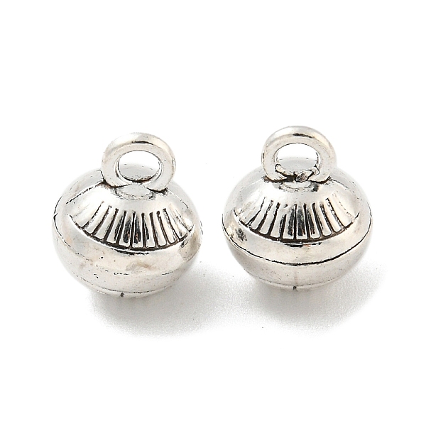 PandaHall Tibetan Style Alloy Charms, Cadmium Free & Lead Free, Bell, Antique Silver, 12x10mm, Hole: 2.3mm, about 362Pcs/1000G Alloy Bell
PandaHall Tibetan Style Alloy Charms, Cadmium Free & Lead Free, Bell, Antique Silver, 12x10mm, Hole: 2.3mm, about 362Pcs/1000G Alloy Bell