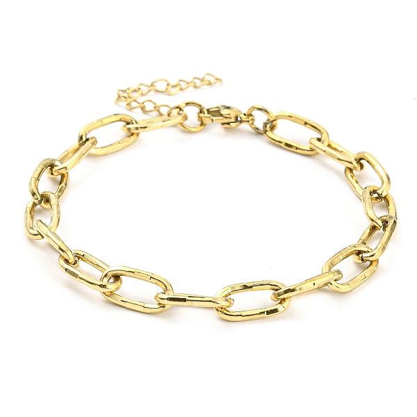 PandaHall Ion Plating(IP) 304 Stainless Steel Paperclip Chain Bracelets, Golden, 6-3/4 inch(17.1cm) 304 Stainless Steel
PandaHall Ion Plating(IP) 304 Stainless Steel Paperclip Chain Bracelets, Golden, 6-3/4 inch(17.1cm) 304 Stainless Steel