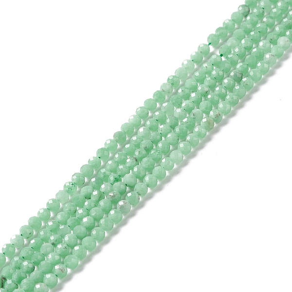 PandaHall Natural Glass Beads Strands, Faceted, Round, Spring Green, 3mm, Hole: 0.6mm, about 113pcs/strand, 15.24~15.43 inch(38.7~39.2cm)...
PandaHall Natural Glass Beads Strands, Faceted, Round, Spring Green, 3mm, Hole: 0.6mm, about 113pcs/strand, 15.24~15.43 inch(38.7~39.2cm)...