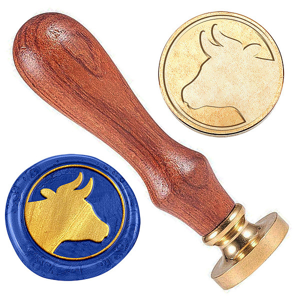 PandaHall Golden Plated Brass Sealing Wax Stamp Head, with Wood Handle, for Envelopes Invitations, Gift Cards, Cattle, 83x22mm, Head: 7.5mm...
PandaHall Golden Plated Brass Sealing Wax Stamp Head, with Wood Handle, for Envelopes Invitations, Gift Cards, Cattle, 83x22mm, Head: 7.5mm...