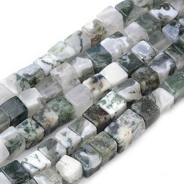 PandaHall Natural Tree Agate Beads Strands, Cube, 4~5x4~5x4~5mm, Hole: 1mm, about 80~82pcs/strand, 14.9 inch Tree Agate Cube
PandaHall Natural Tree Agate Beads Strands, Cube, 4~5x4~5x4~5mm, Hole: 1mm, about 80~82pcs/strand, 14.9 inch Tree Agate Cube