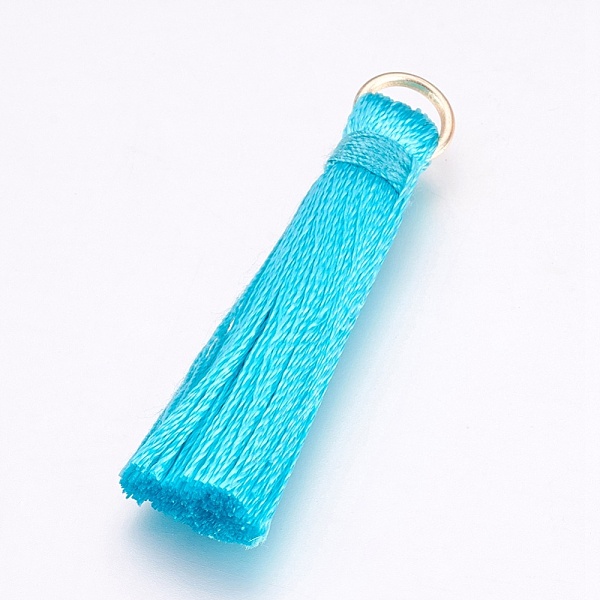 PandaHall Rayon Tassels Pendants, with Iron Findings, Mixed Color, 36x10mm Fibre Multicolor
PandaHall Rayon Tassels Pendants, with Iron Findings, Mixed Color, 36x10mm Fibre Multicolor