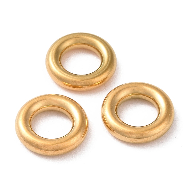 PandaHall 304 Stainless Steel Linking Rings, Round Ring, Golden, 13x3mm, Inner Diameter: 7mm 304 Stainless Steel Ring
PandaHall 304 Stainless Steel Linking Rings, Round Ring, Golden, 13x3mm, Inner Diameter: 7mm 304 Stainless Steel Ring