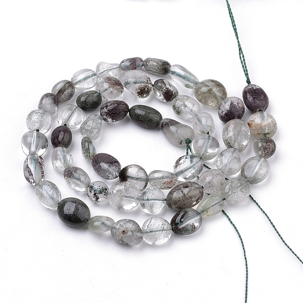 PandaHall Natural Green Lodolite Quartz/Garden Quartz Beads Strands, Oval, 6~12x5~8x3~8mm, Hole: 1mm, about 50~57pcs/strand, 15.7 inch...
PandaHall Natural Green Lodolite Quartz/Garden Quartz Beads Strands, Oval, 6~12x5~8x3~8mm, Hole: 1mm, about 50~57pcs/strand, 15.7 inch...