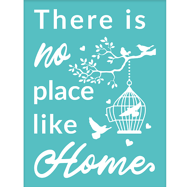 PandaHall Self-Adhesive Silk Screen Printing Stencil, for Painting on Wood, DIY Decoration T-Shirt Fabric, Turquoise, Bird & Birdcage..., Green
PandaHall Self-Adhesive Silk Screen Printing Stencil, for Painting on Wood, DIY Decoration T-Shirt Fabric, Turquoise, Bird & Birdcage..., Green