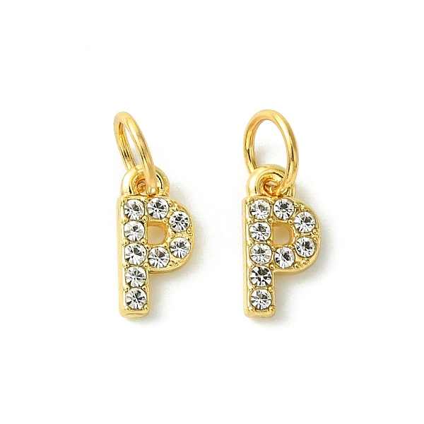 PandaHall Rack Plating Alloy Rhinestone Pendants, Cadmium Free & Lead Free, Letter P, 11x5x2mm, Hole: 5mm Alloy+Rhinestone Letter P Clear
PandaHall Rack Plating Alloy Rhinestone Pendants, Cadmium Free & Lead Free, Letter P, 11x5x2mm, Hole: 5mm Alloy+Rhinestone Letter P Clear