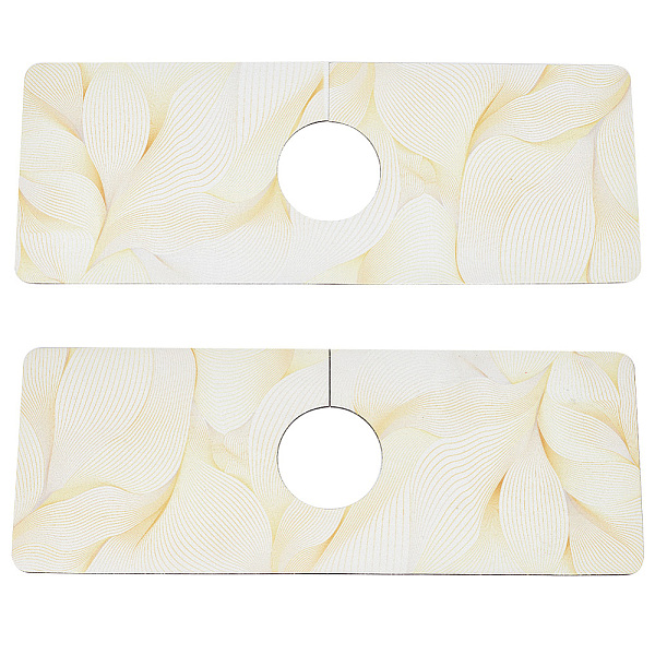 PandaHall 2pcs Kitchen Sink Splash Guard Faucet Mat 15" x 5.4" Rubber Quick Absorbent Fast Drying Mat Bathroom Sink Mat Dish Drying Mat...
PandaHall 2pcs Kitchen Sink Splash Guard Faucet Mat 15" x 5.4" Rubber Quick Absorbent Fast Drying Mat Bathroom Sink Mat Dish Drying Mat...