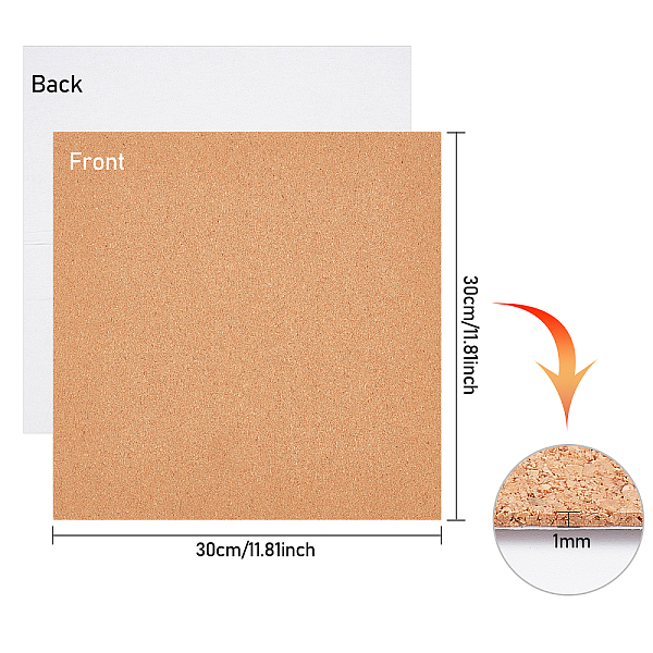 PandaHall Cork Insulation Sheets, for Coaster, with Adhesive Back, Wall Decoration, Party and DIY Crafts Supplies, Square, BurlyWood..., Orange
PandaHall Cork Insulation Sheets, for Coaster, with Adhesive Back, Wall Decoration, Party and DIY Crafts Supplies, Square, BurlyWood..., Orange