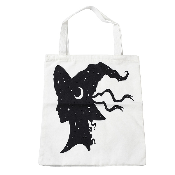 PandaHall Canvas Tote Bags, Reusable Polycotton Canvas Bags, for Shopping, Crafts, Gifts, Witch, Human, 59cm Polycotton Human White
PandaHall Canvas Tote Bags, Reusable Polycotton Canvas Bags, for Shopping, Crafts, Gifts, Witch, Human, 59cm Polycotton Human White