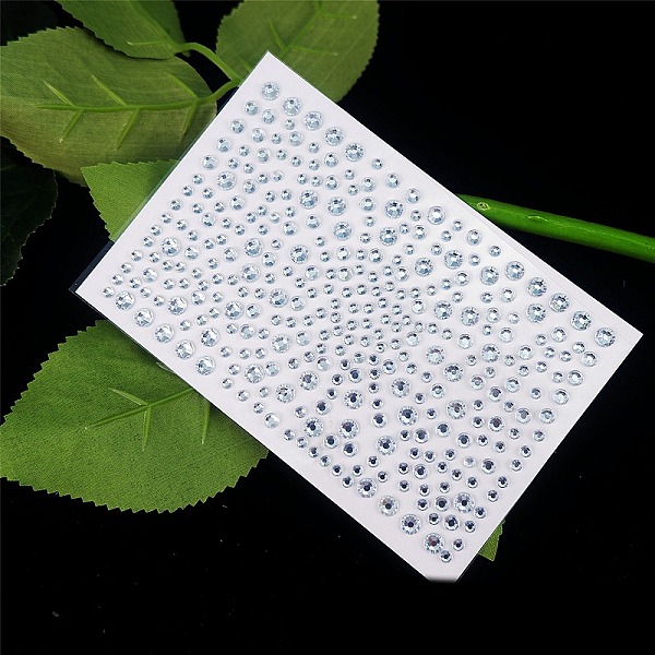 PandaHall Self Adhesive Acrylic Rhinestone Stickers, for DIY Scrapbooking and Craft Decoration, Round, Clear, 30~50mm, 323pcs/sheet Acrylic...
PandaHall Self Adhesive Acrylic Rhinestone Stickers, for DIY Scrapbooking and Craft Decoration, Round, Clear, 30~50mm, 323pcs/sheet Acrylic...